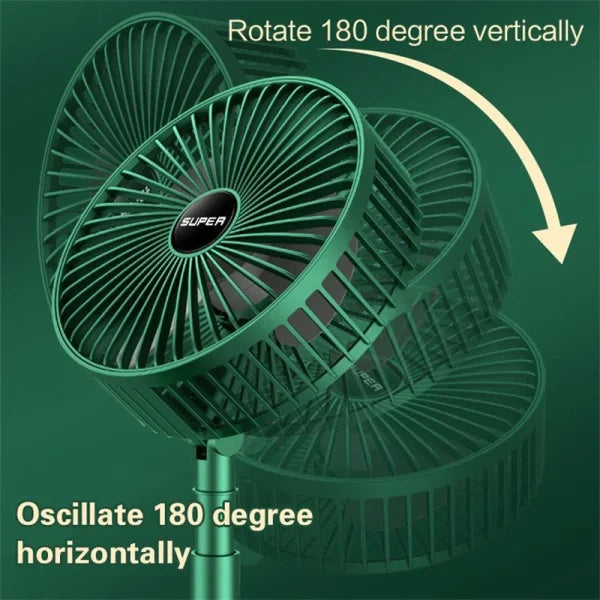 Telescopic Desk Fan